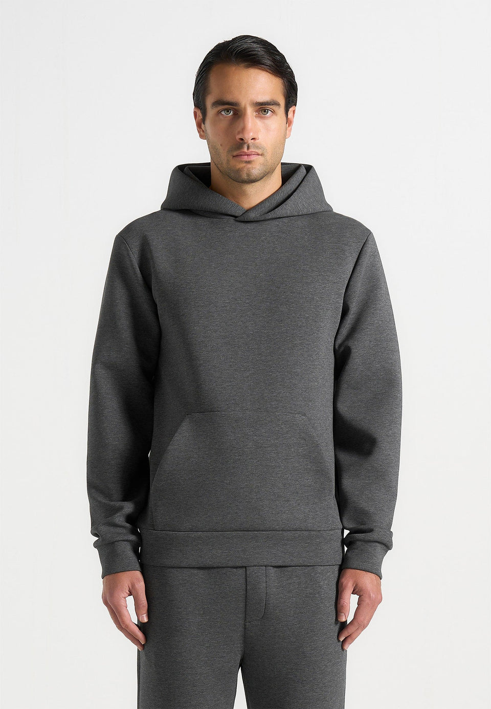 js007-neoprene-minimal-regular-fit-hoodie-charcoal-grey