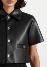 dory-leather-cropped-shirt-black