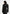 Jena - Wide Shoulder Wool Coat with Cinch Belt - Black