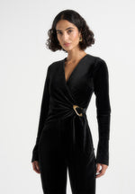 solel-velour-wrap-jumpsuit-black