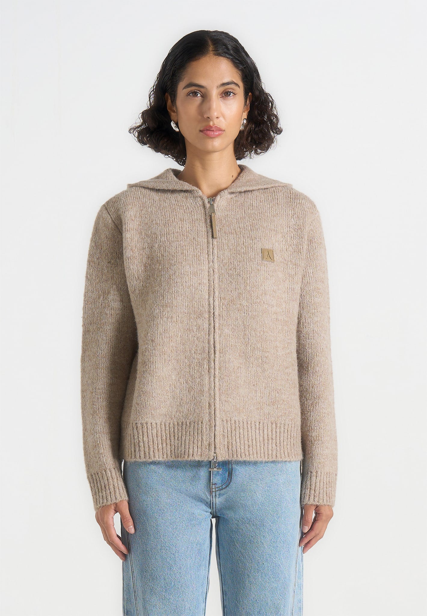 billie-unisex-brushed-zip-hoodie-beige