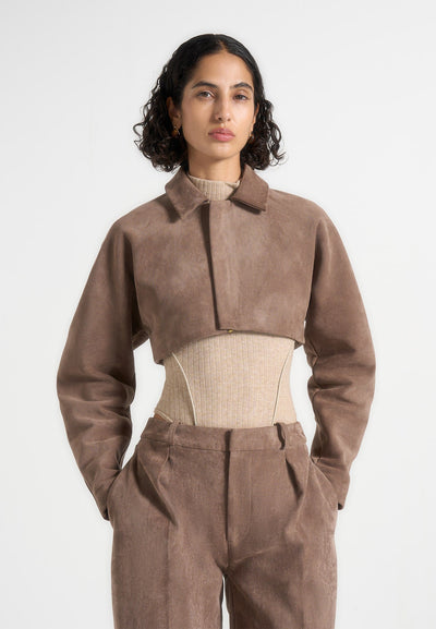 elya-suede-super-cropped-jacket-taupe