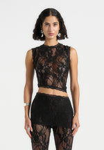 lace-asymmetric-top-black