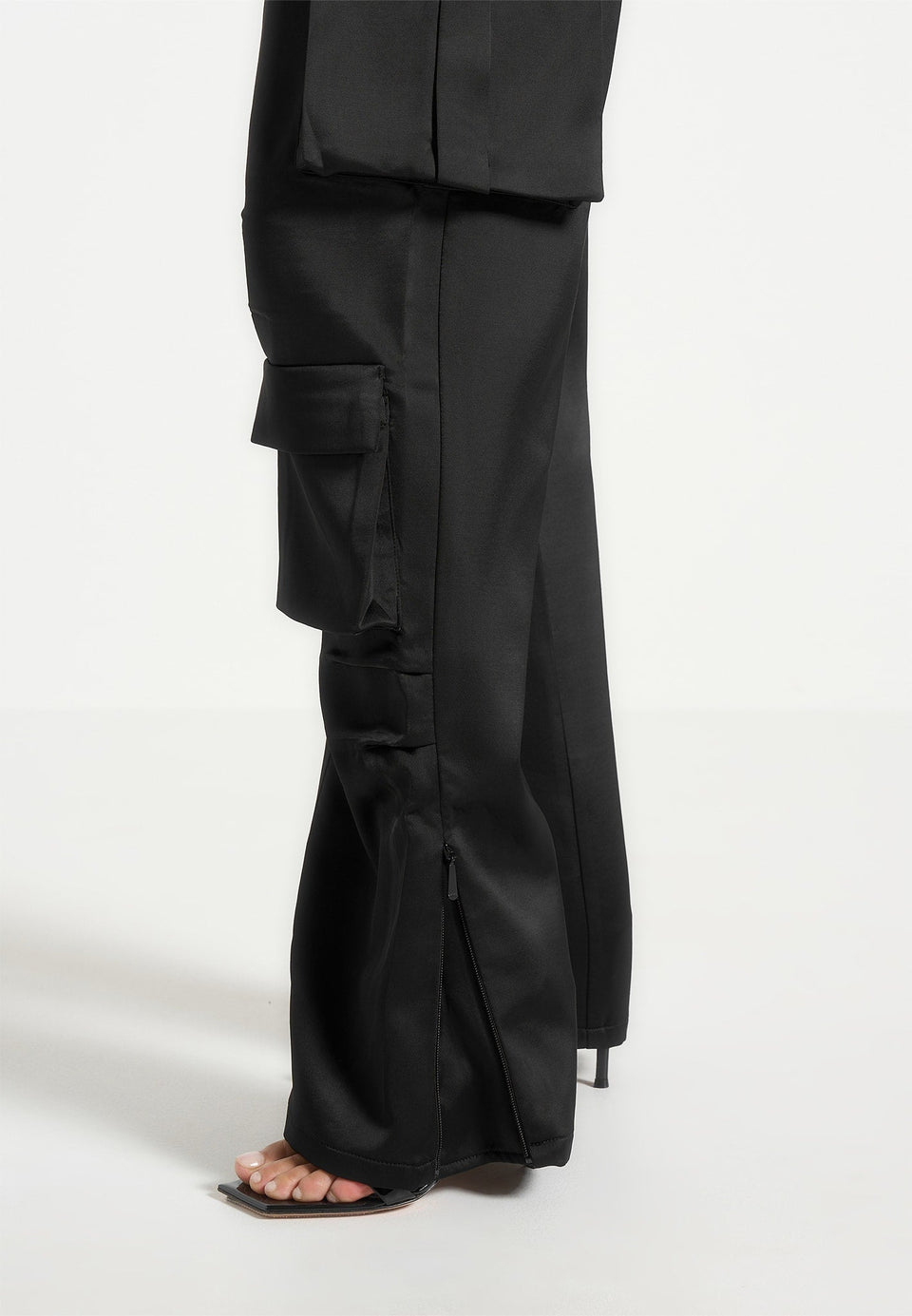 emilie-satin-high-waisted-cargo-pants-black