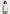 TS007 - Unisex Relaxed Fit Cotton T-Shirt - White