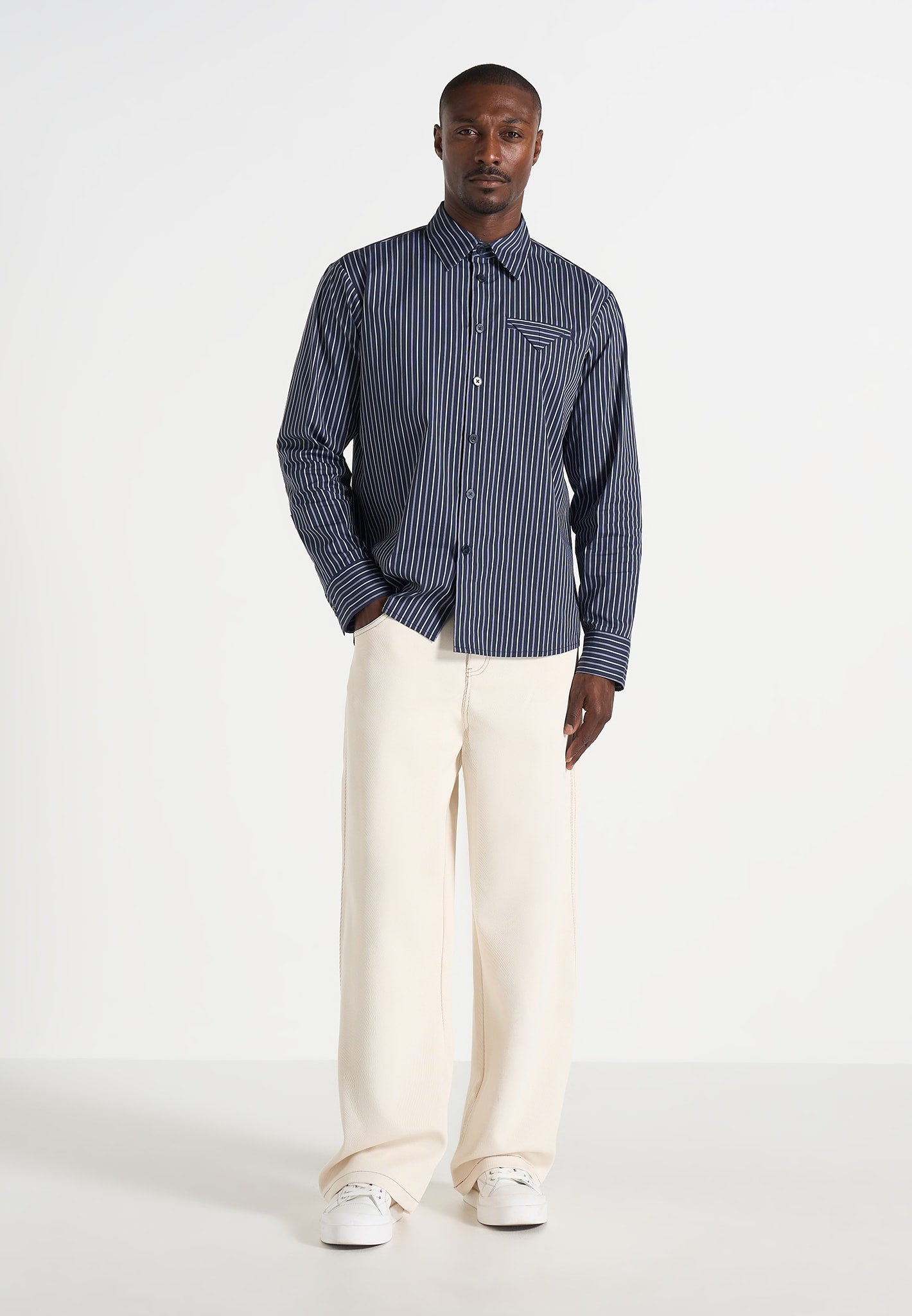 ronnie-unisex-pinstripe-long-sleeve-shirt-navy