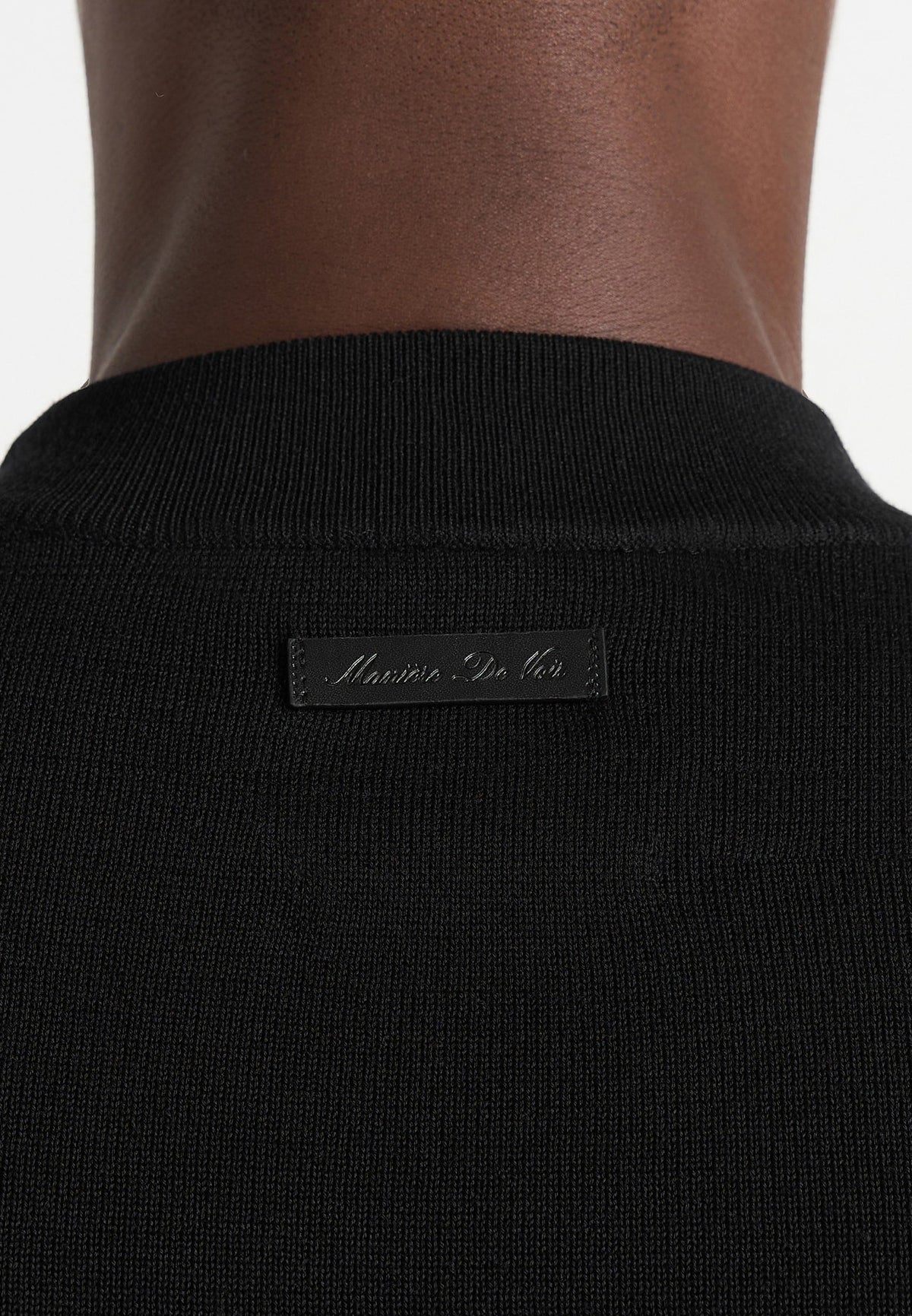kw003-fitted-mock-neck-wool-blend-jumper-black