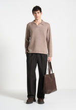 wool-blend-knit-revere-long-sleeve-jumper-taupe