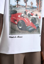 Kian - Circuit De Monaco Cotton T-Shirt - White