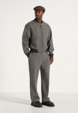 leandro-herringbone-wool-bomber-jacket-grey