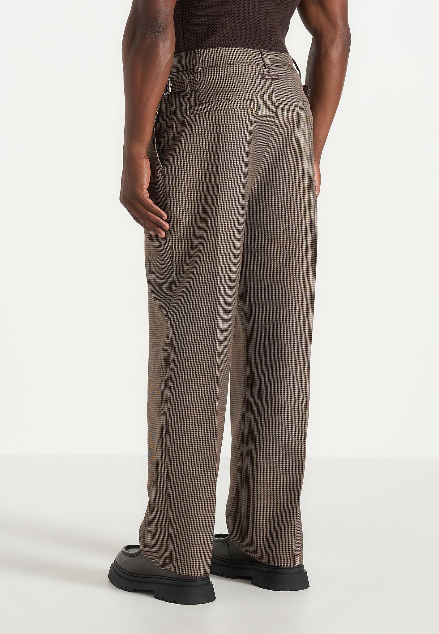 pierre-houndstooth-twin-pleat-trousers-brown