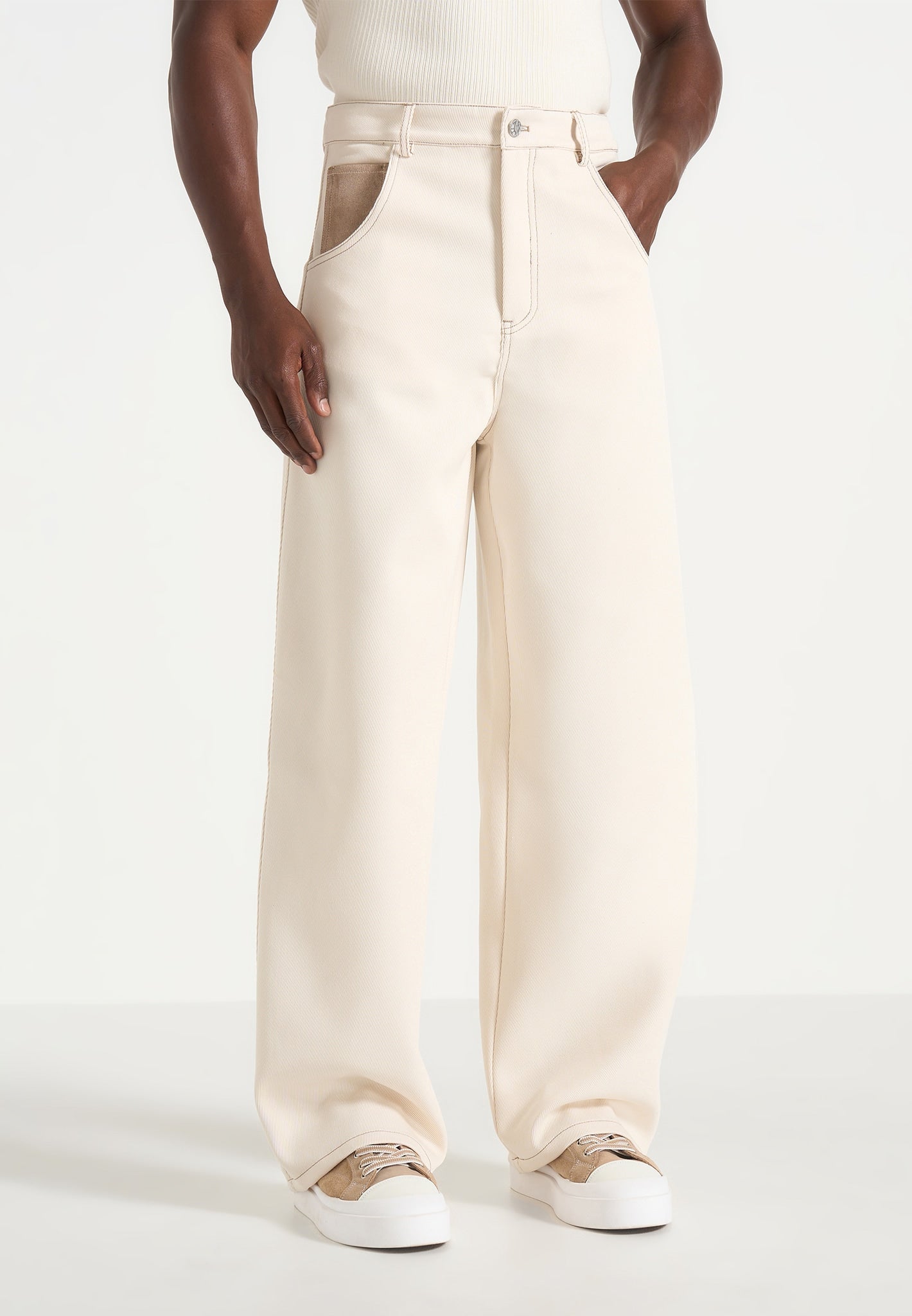 lazare-wide-leg-twill-jeans-cream
