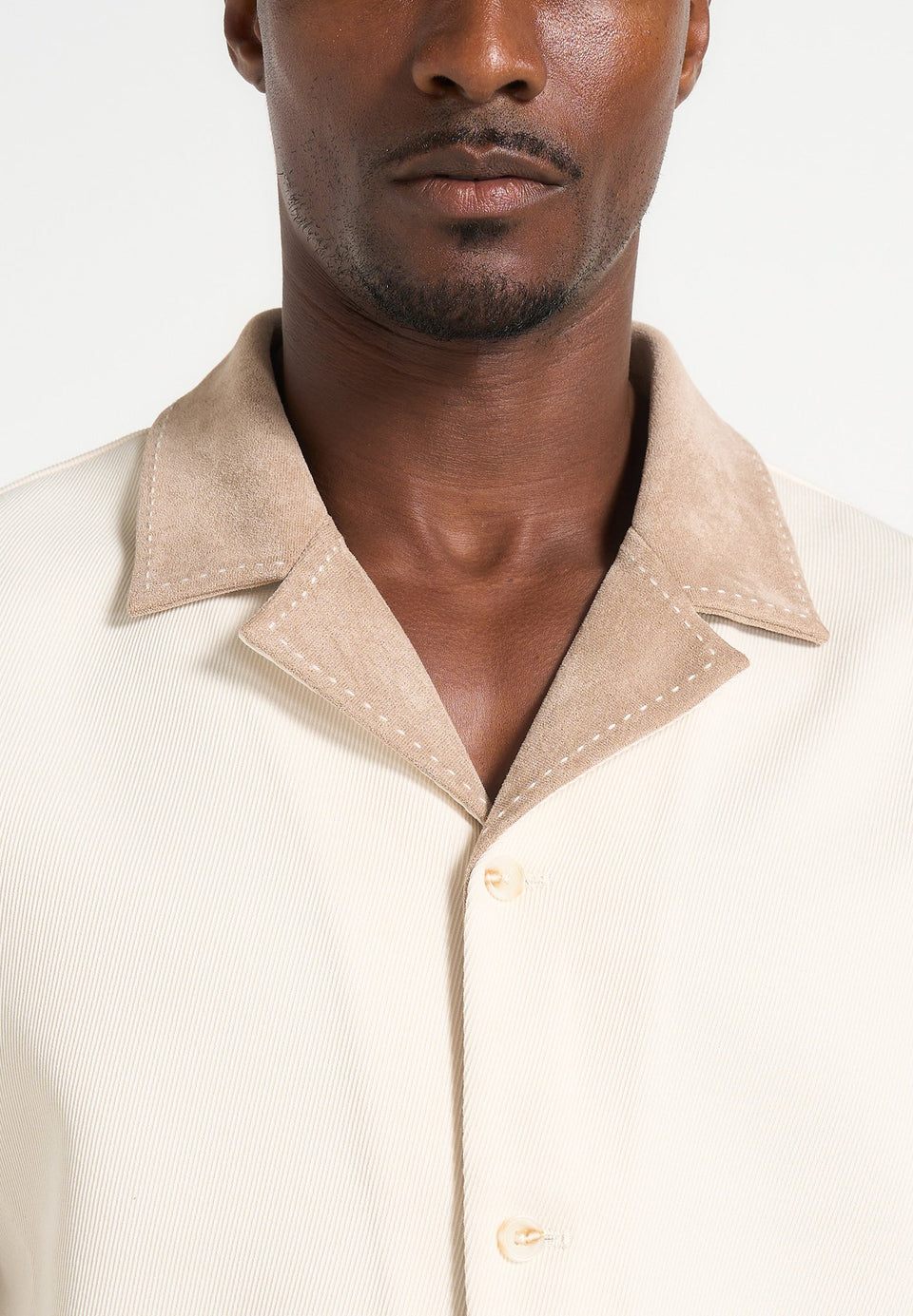 joel-twill-shirt-with-suede-revere-collar-cream