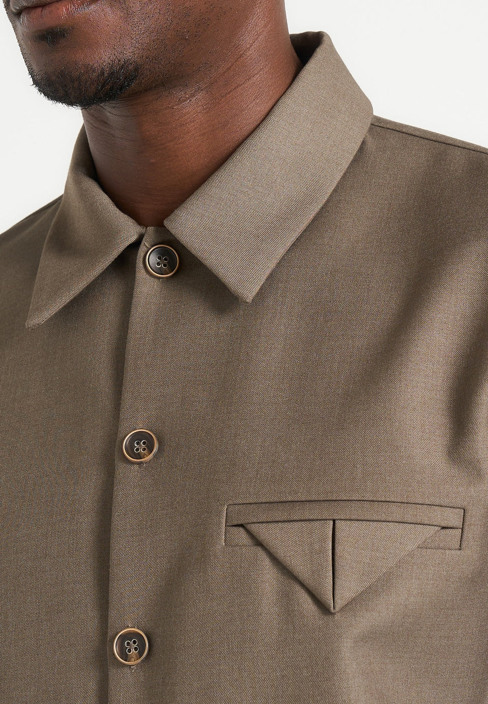 leo-hatched-tailored-long-sleeve-overshirt-khaki