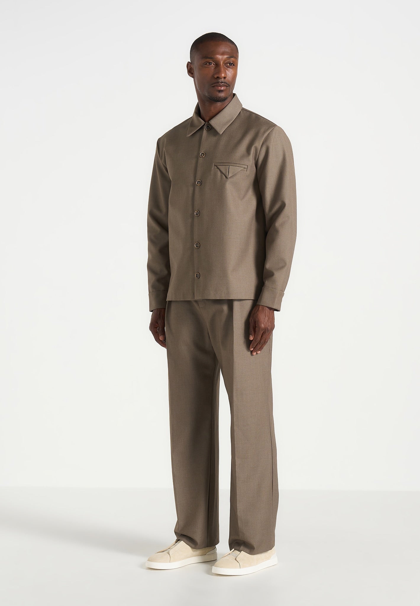 leo-hatched-tailored-long-sleeve-overshirt-khaki