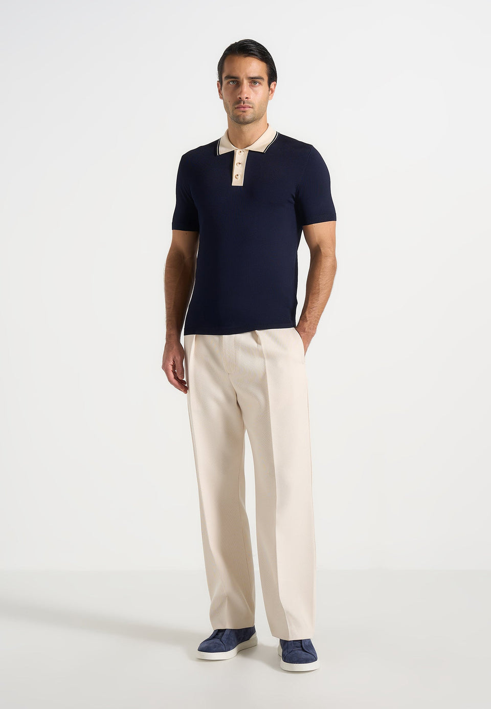 roux-contrast-detail-luxe-knit-polo-shirt-navy