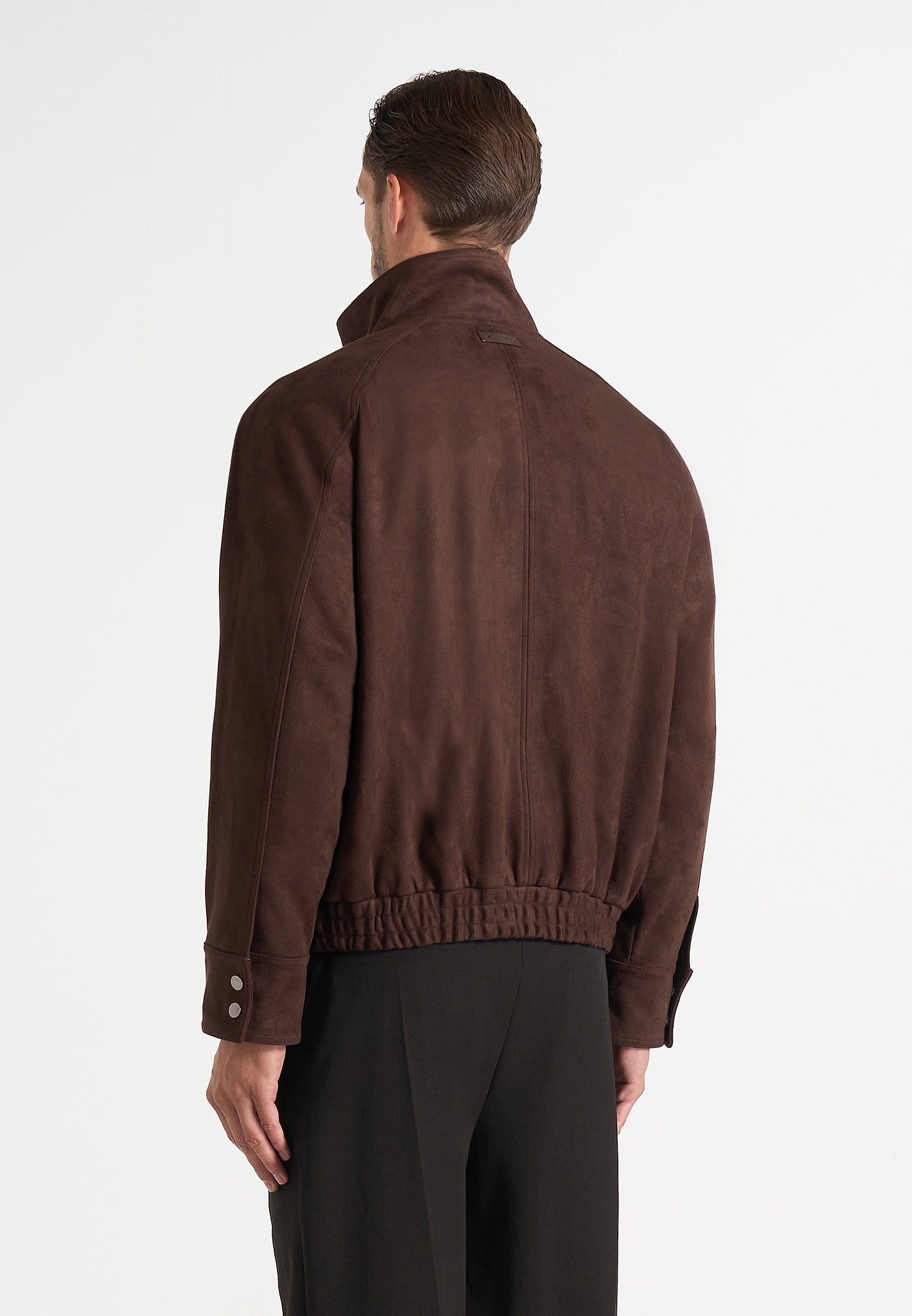romain-unisex-funnel-neck-suede-relaxed-bomber-jacket