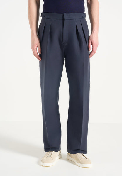 MARKA FRENCH SEAM WIDE PANTS イージー ネイビー 2 Mens_E-