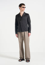 satin-double-breasted-shirt-black