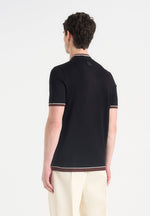 crew-neck-zip-polo-shirt-black
