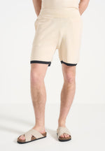 contrast-detail-knit-shorts-cream