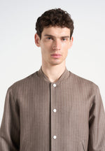 pinstripe-bomber-jacket-taupe