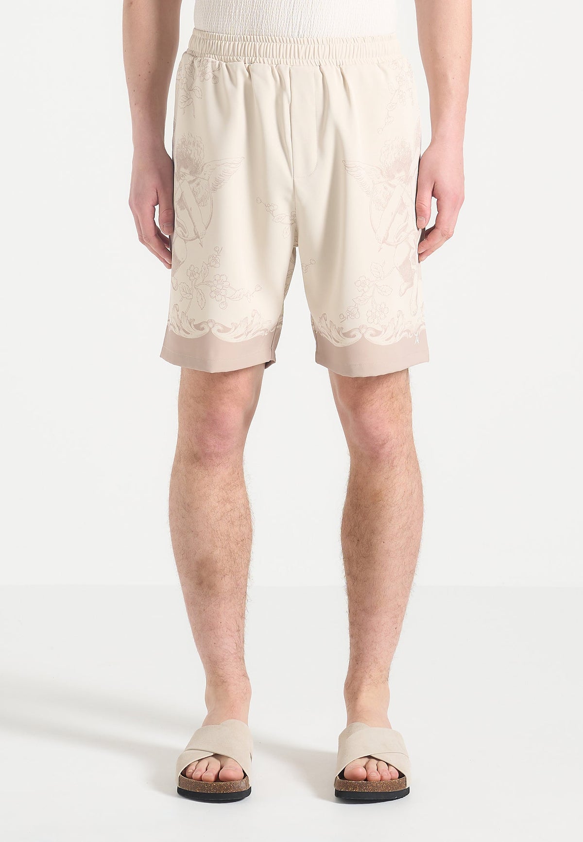Adrien - Baroque Shorts - Cream/Beige