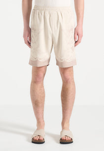Adrien - Baroque Shorts - Cream/Beige