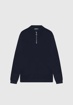 merino-wool-long-sleeve-polo-top-with-zip-navy