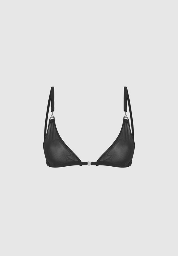 Mesh Bralette - Black