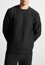 neoprene-regular-fit-crew-neck-jumper-black