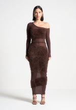 off-shoulder-knitted-maxi-dress-brown