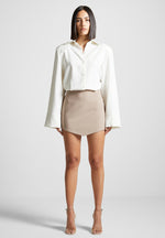 pinstripe-skirt-shirt-dress-white-beige