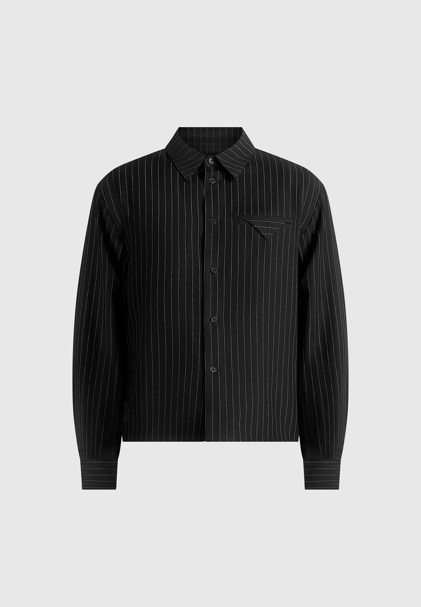 新品 L'Appartement ◆ A Line Stripe Shirts Nautical Structured Silk Stripe Shirt