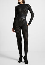 pointelle-knit-jumpsuit-with-belt-black