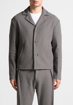 revere-collar-twill-jacket-grey