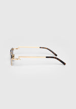 Kai - Frameless Sunglasses - Gold