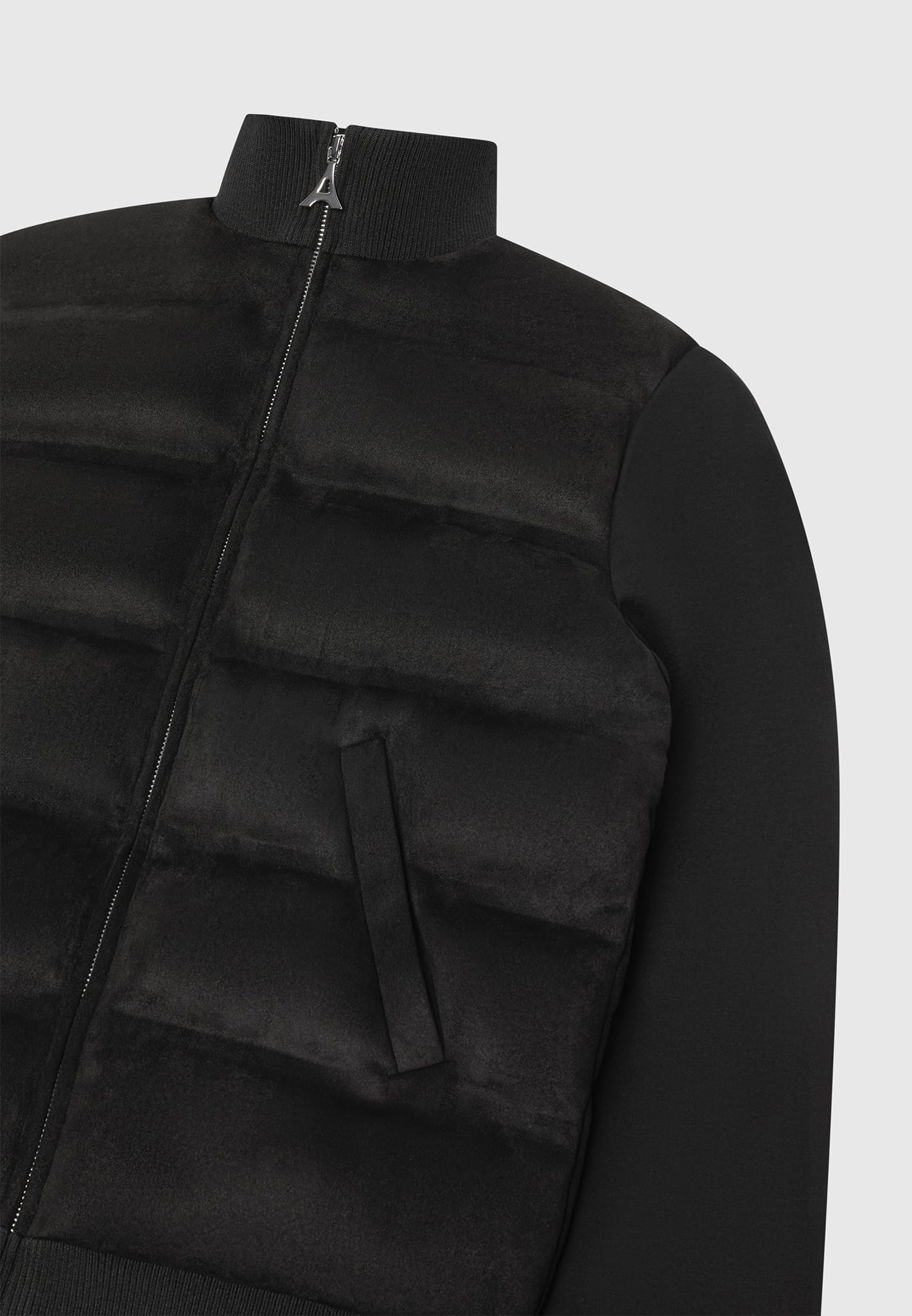 suede-jersey-heat-seal-jacket-black
