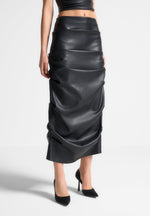 tacked-vegan-leather-midaxi-skirt-black