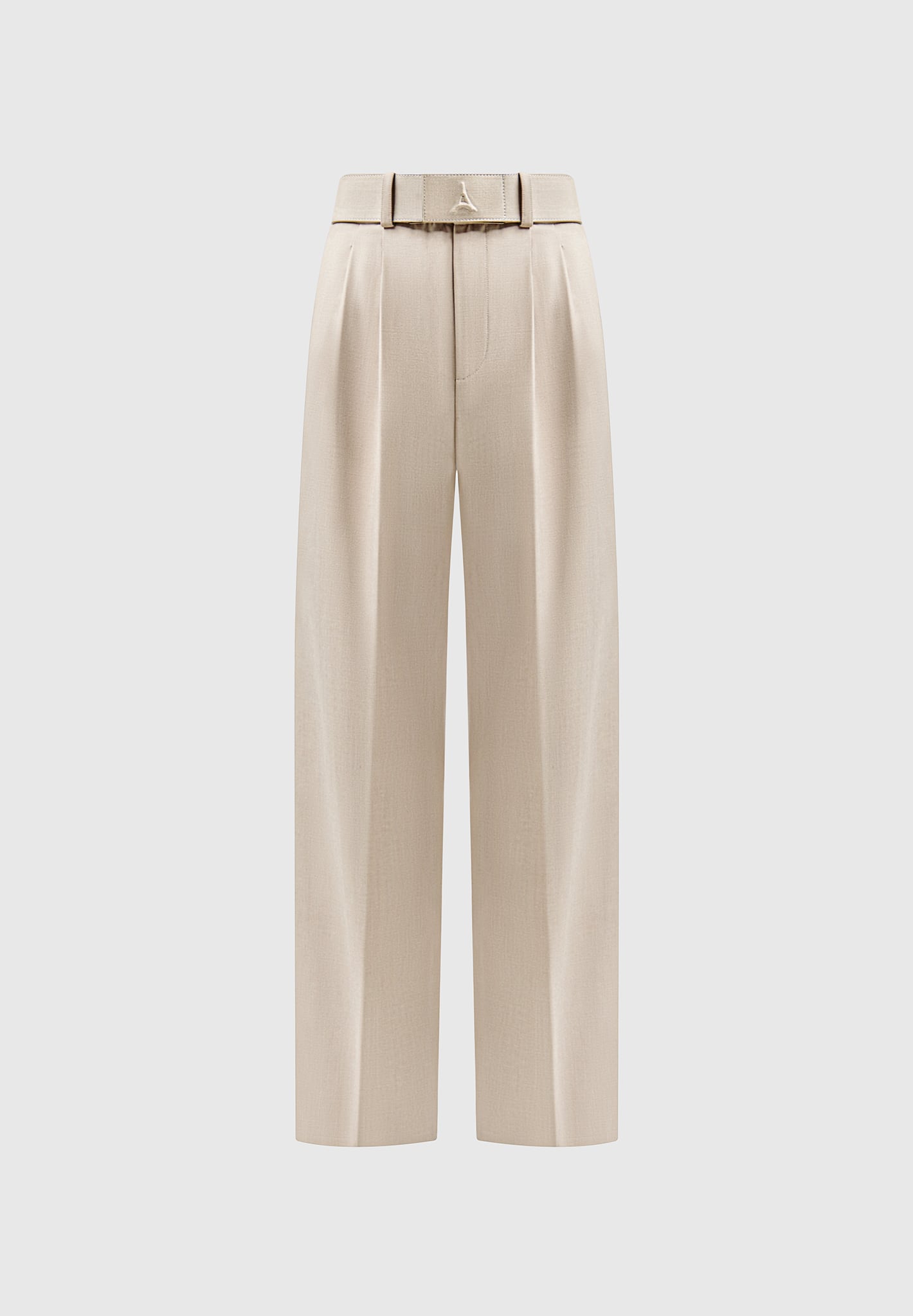 Buy Ted Baker Women Cream Panelled Barrel Leg Trousers with Belt Online -  738178 | The Collective