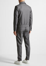 tapered-fit-pleated-tailored-trousers-grey