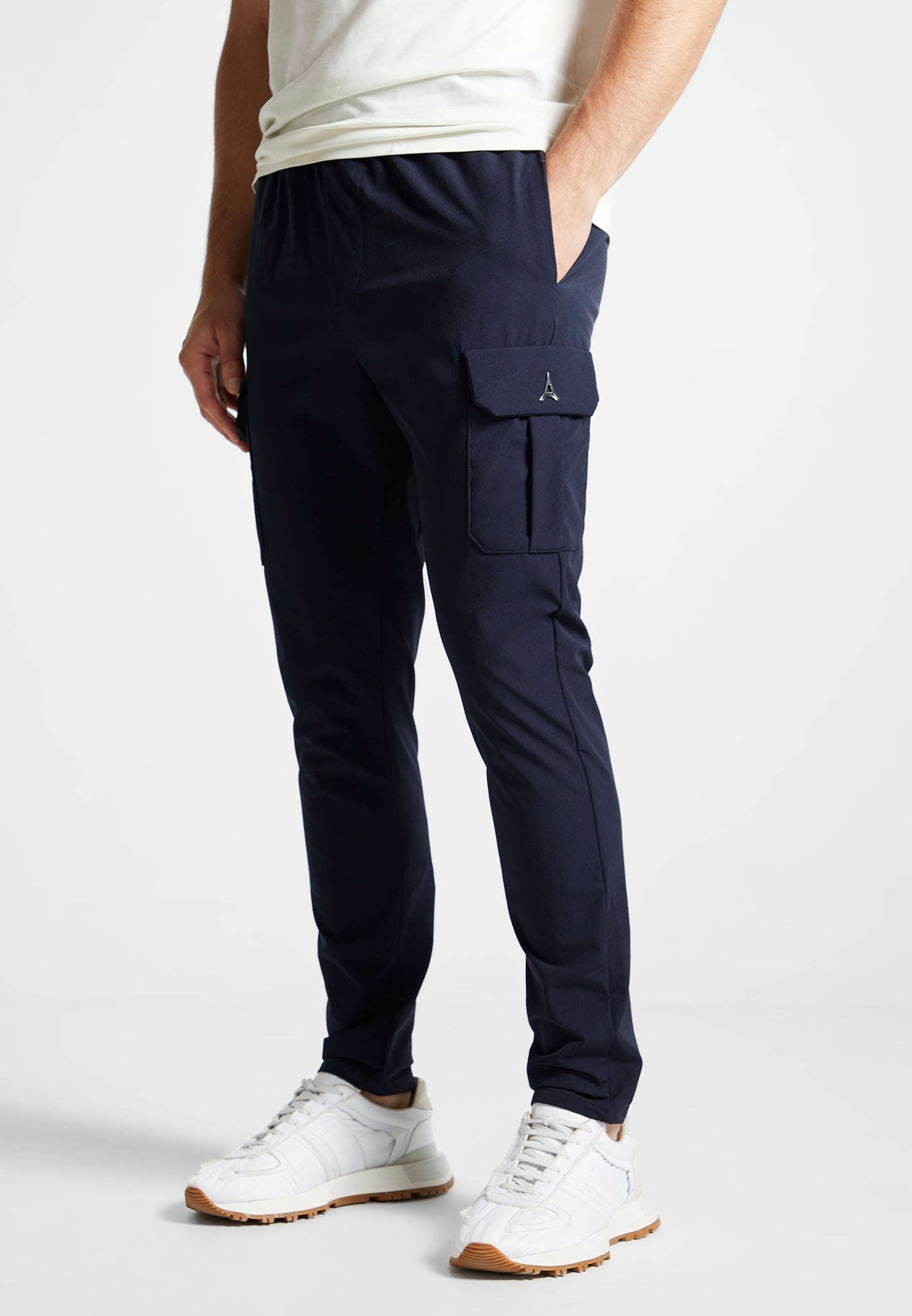 Women's Blue Pants  Blue Cargo & Tailored Pants - Reiss USA