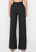 trousers-with-vegan-leather-pintuck-black