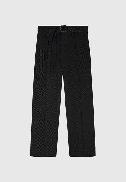 Lacoste cotton twill trousers in black | ASOS