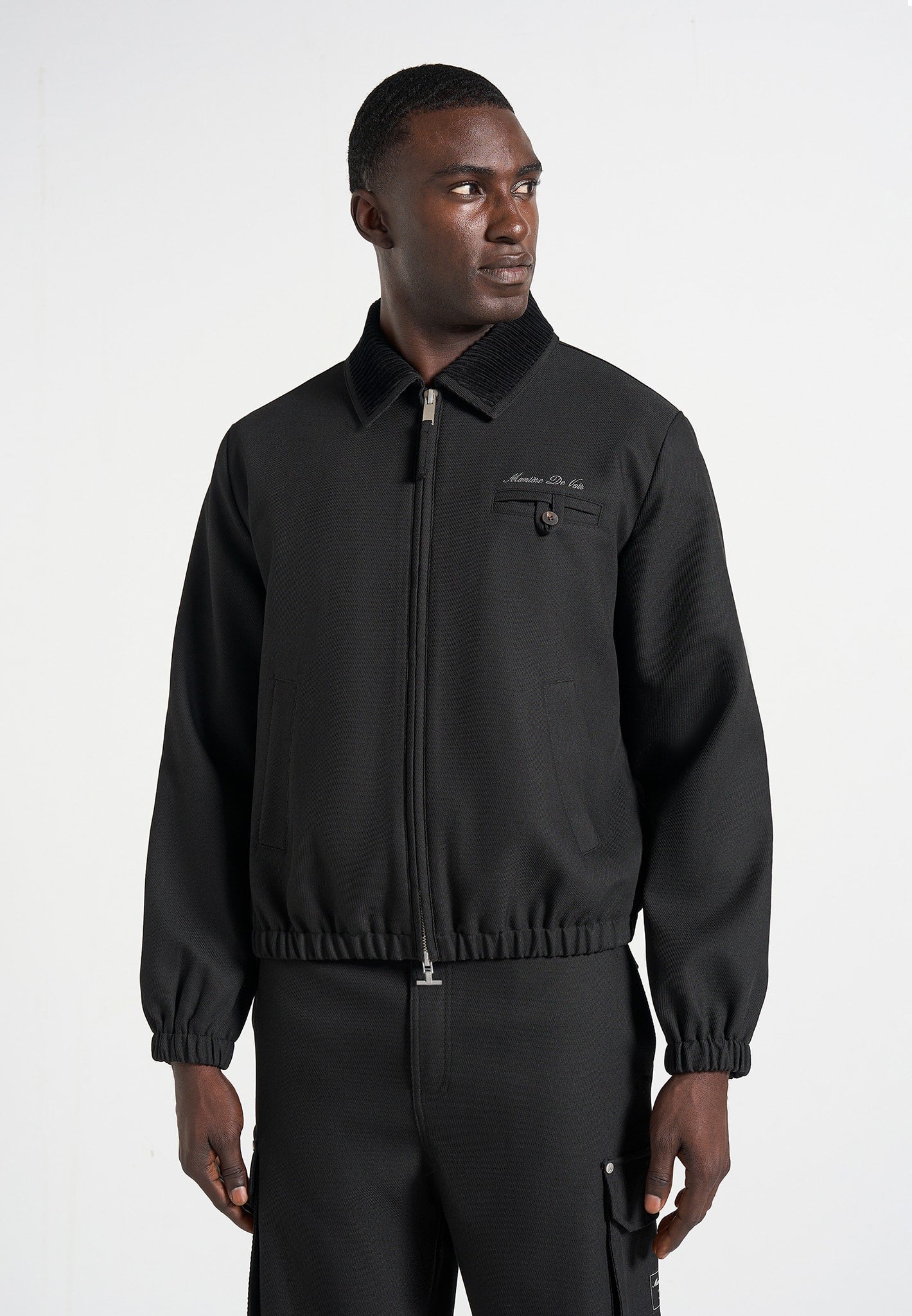Kilian - Unisex Twill Signature Jacket - Black