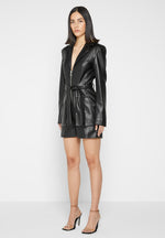 vegan-leather-blazer-playsuit-black