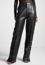 vegan-leather-pintuck-popper-trousers-black