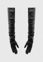 long-leather-ruched-gloves-black