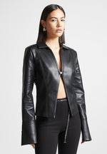 longline-leather-shirt-black