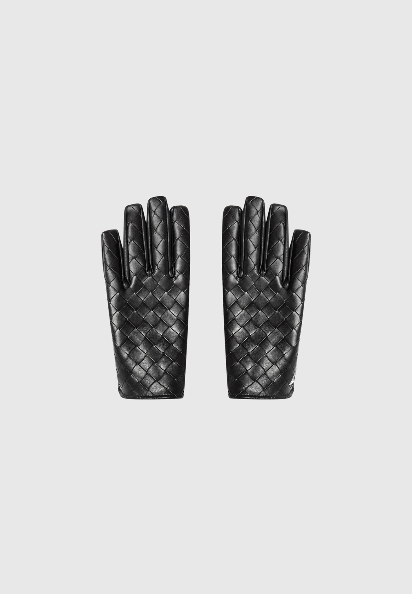 vegan-leather-woven-gloves-black